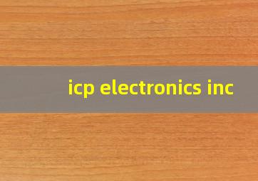 icp electronics inc